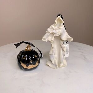 NWT Ghost and Pumpkin Halloween Ornaments